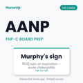 NurseUp AANP FNP-C Board Prep interactive flashcard study app — 145 cards